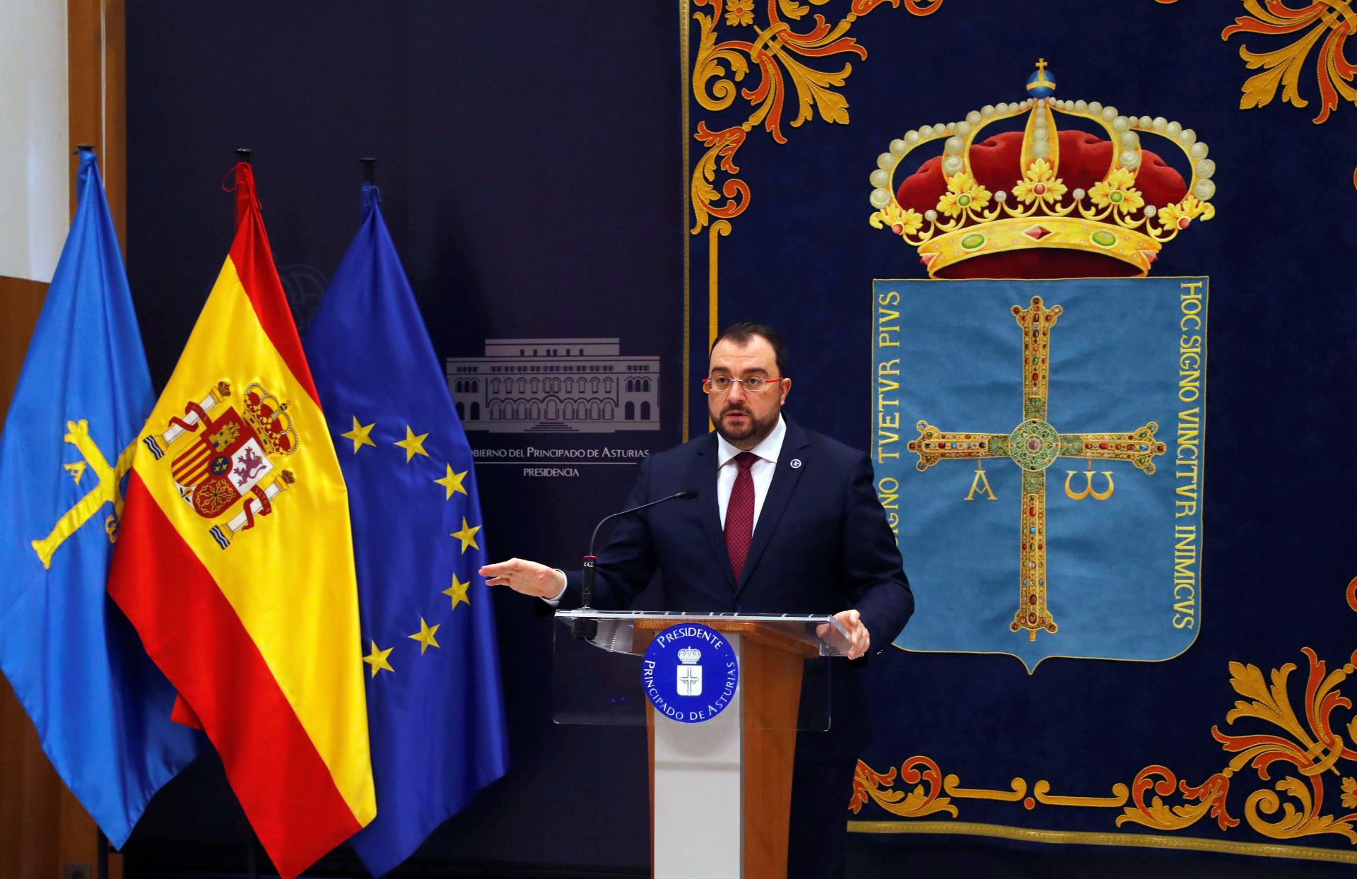 Imagen - El presidente asegura que “el gobierno del cambio” seguirá trabajando para “asegurar el futuro de Asturias” sin dejarse arrastrar por la campaña electoral