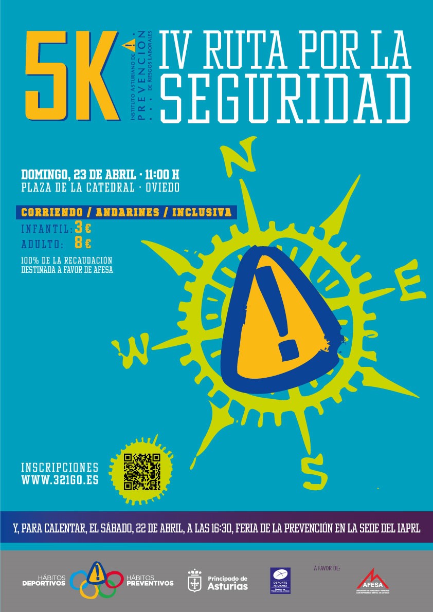 Imagen - El Instituto Asturiano de Prevención celebra mañana la IV Ruta por la Seguridad con récord de participación