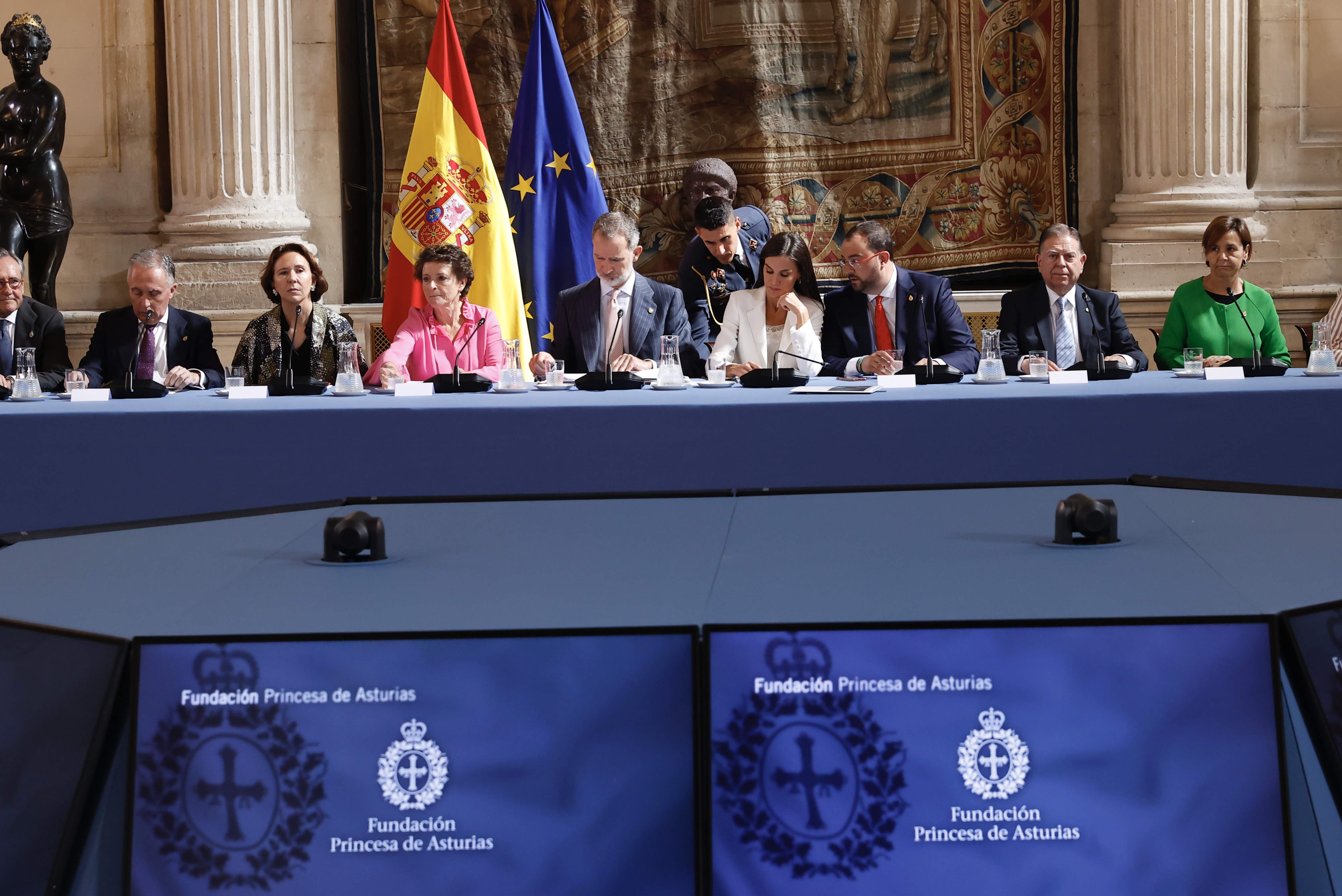 Imagen - Barbón asiste en Madrid al patronato de la Fundación Princesa de Asturias