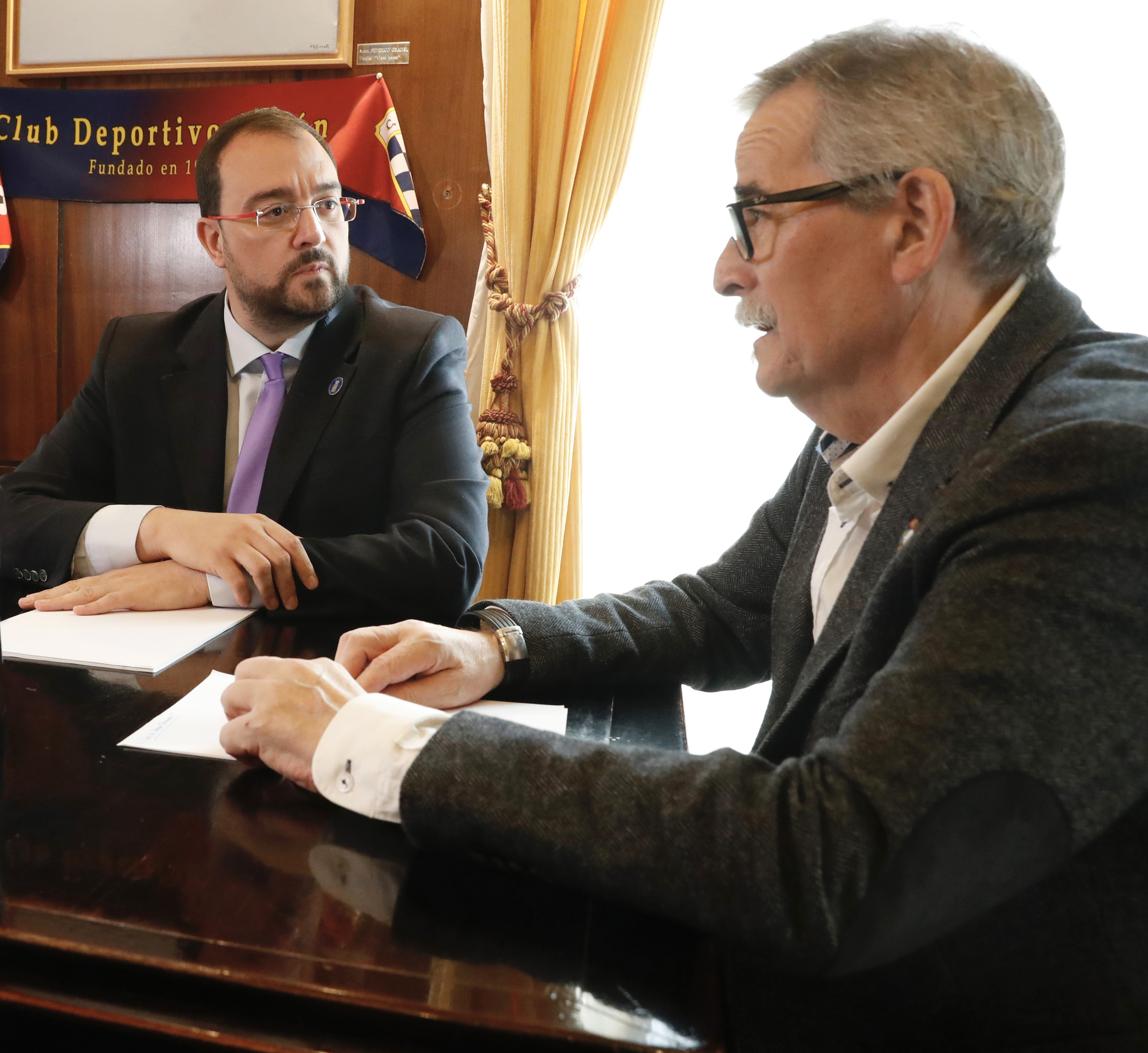 Image 3 of article El presidente del Principado se reúne con el alcalde de Mieres