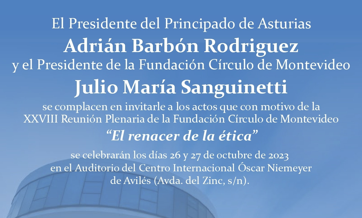 Imagen - Avilés acoge la reunión plenaria de la Fundación Círculo de Montevideo, uno de los principales foros de debate hispanoamericanos