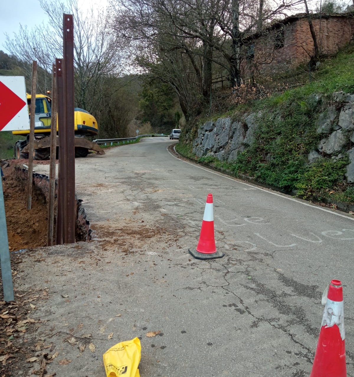 Imagen - Fomento ejecuta obras de mejora en la carretera RI-2, en el concejo de Riosa