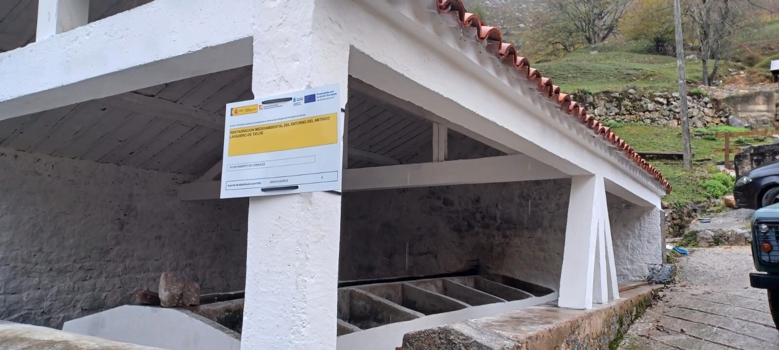 Imagen del artículo El Gobierno del Principado apoya con más de 90.000 euros varias obras de mejora medioambiental en Cabrales