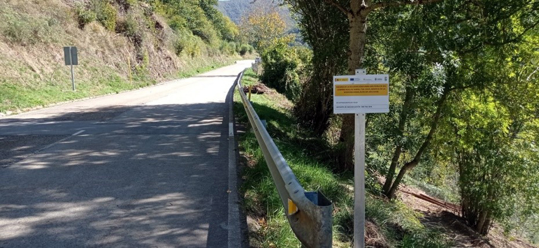 Imagen del artículo Fomento apoya con 100.000 euros las obras de mejora del Camino Real de Tarna, en Caso