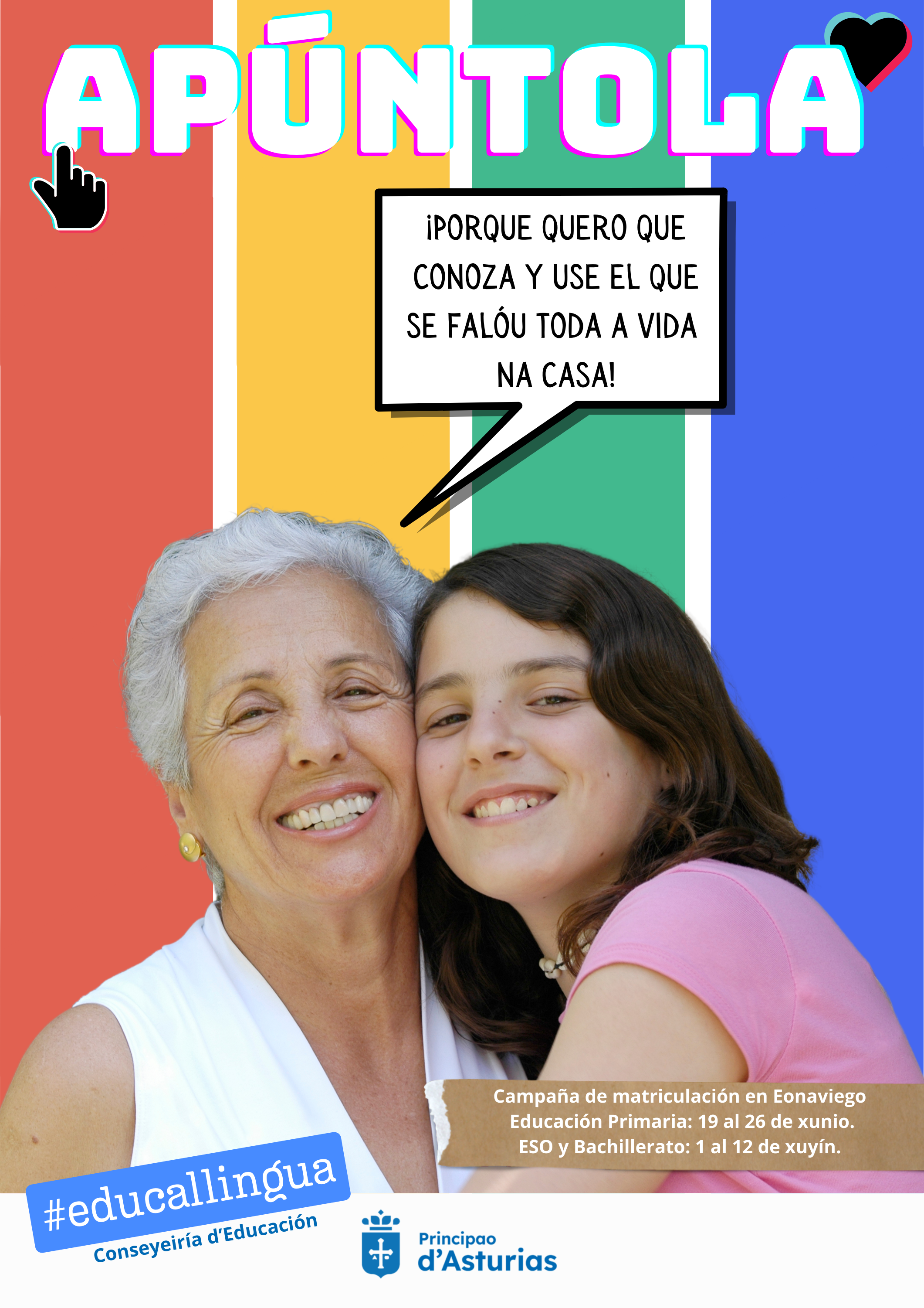 Imagen del artículo Educación inicia una campaña para incentivar la matriculación de estudiantes en lengua asturiana y en eonaviego