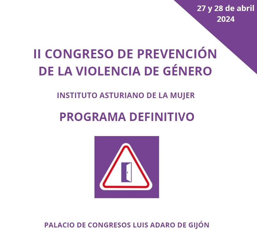 Imagen del artículo El II Congreso de Prevención de la Violencia de Género reunirá este fin de semana en Gijón/Xixón a 600 personas
