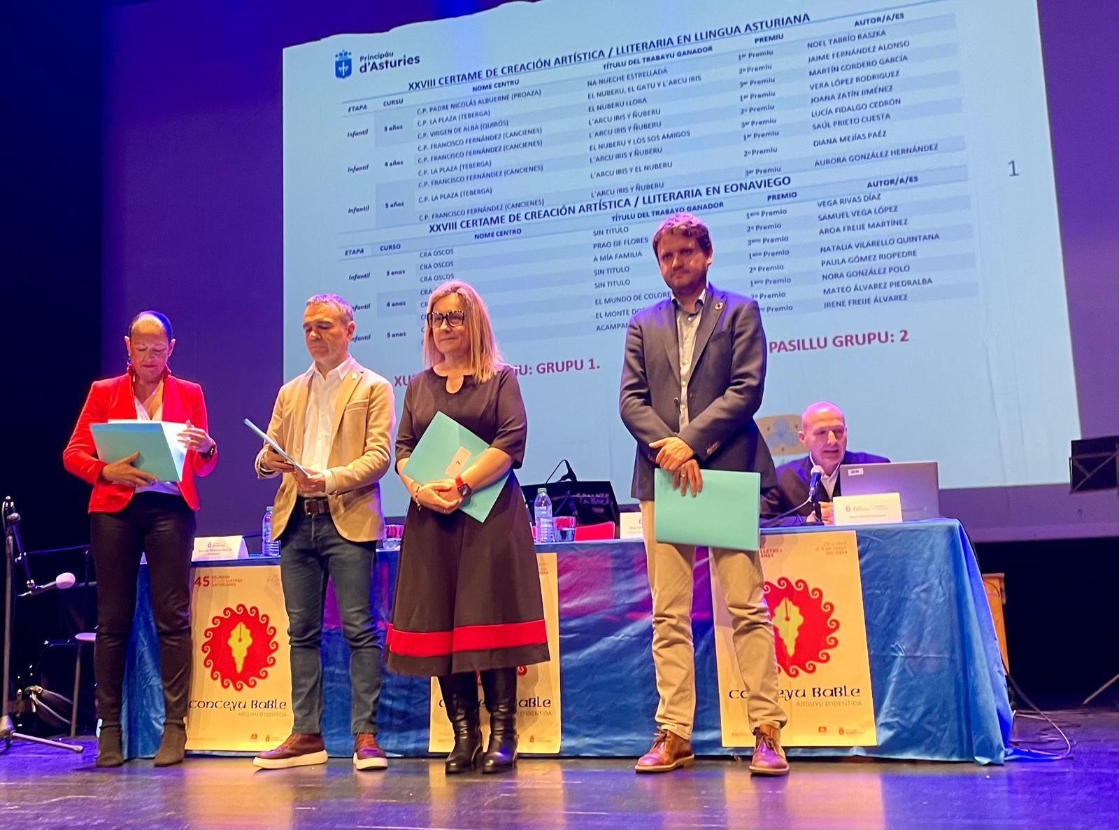Image 2 of article Espina anima a los estudiantes a presentarse a las pruebas de certificación de asturiano y al nuevo premio de excelencia
