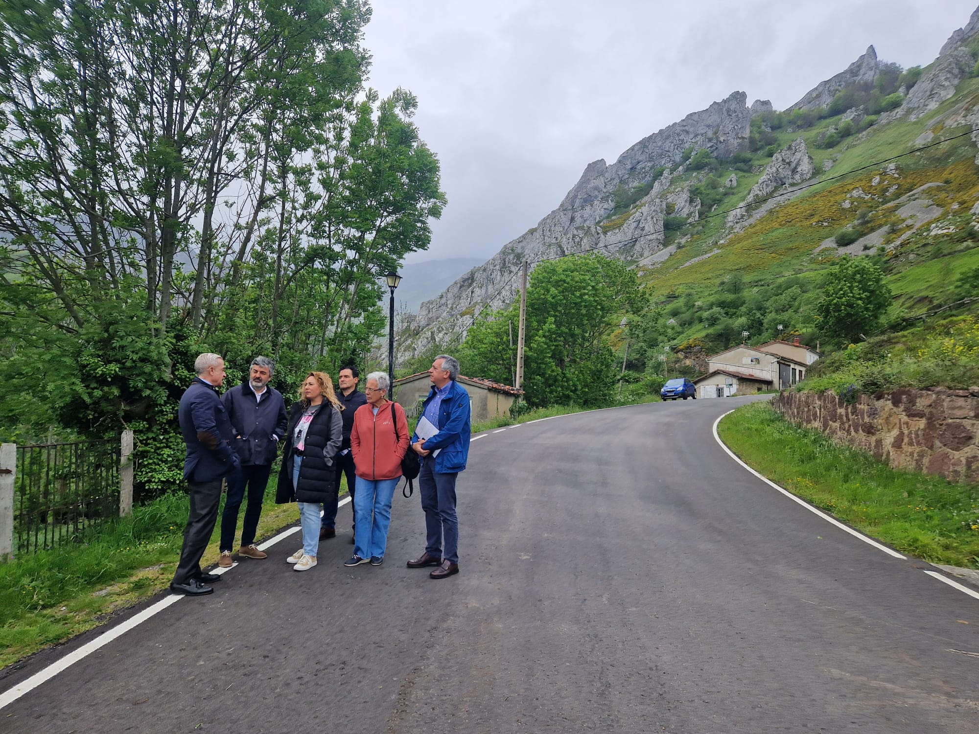 Imagen - Fomento concluye las obras de mejora de la carretera Campumanes-La Cubilla, en Lena, tras invertir 1,3 millones