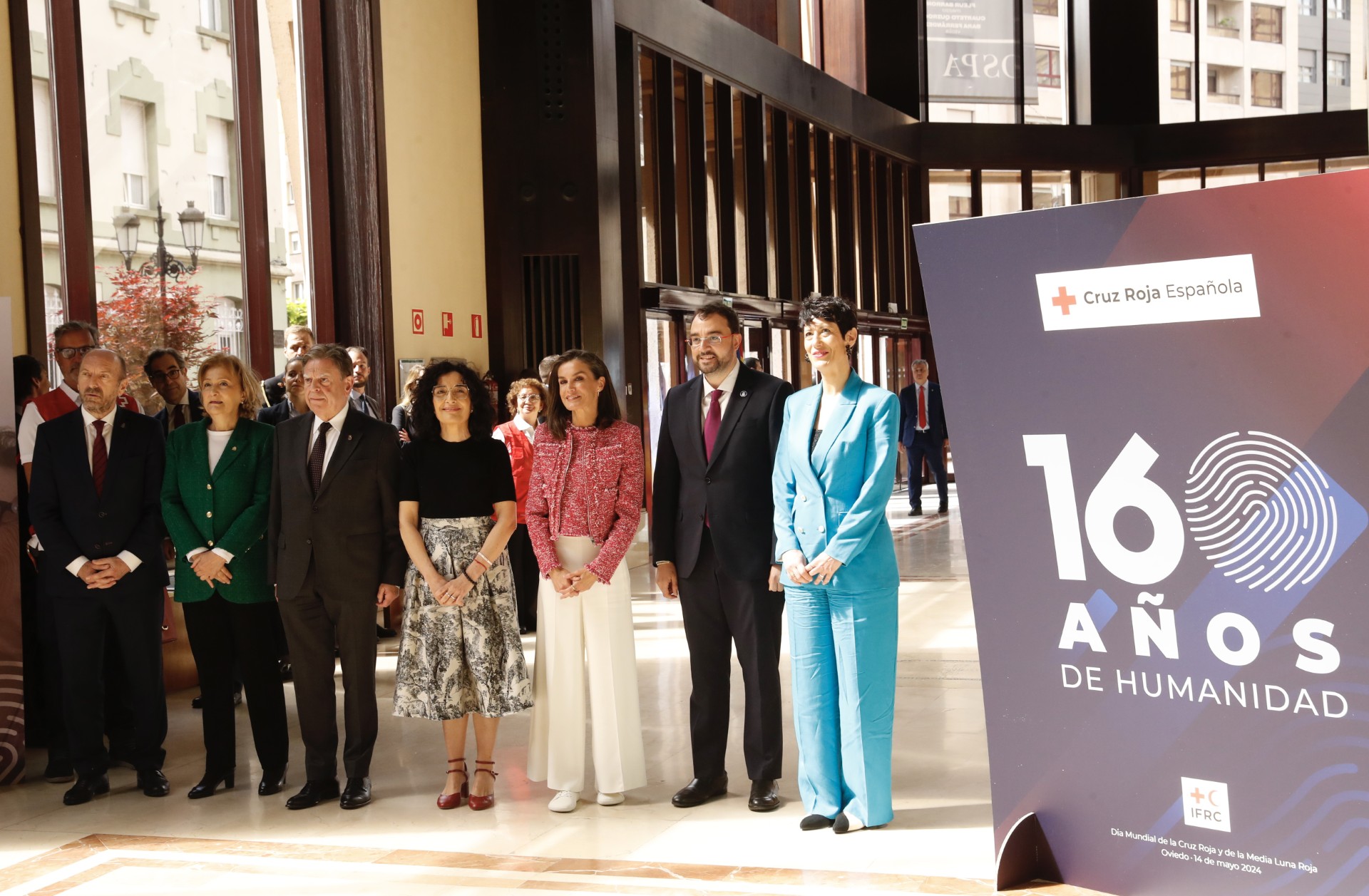 Imagen - El presidente participa en la conmemoración de los 160 años de la Cruz Roja Española, que tiene Oviedo como escenario