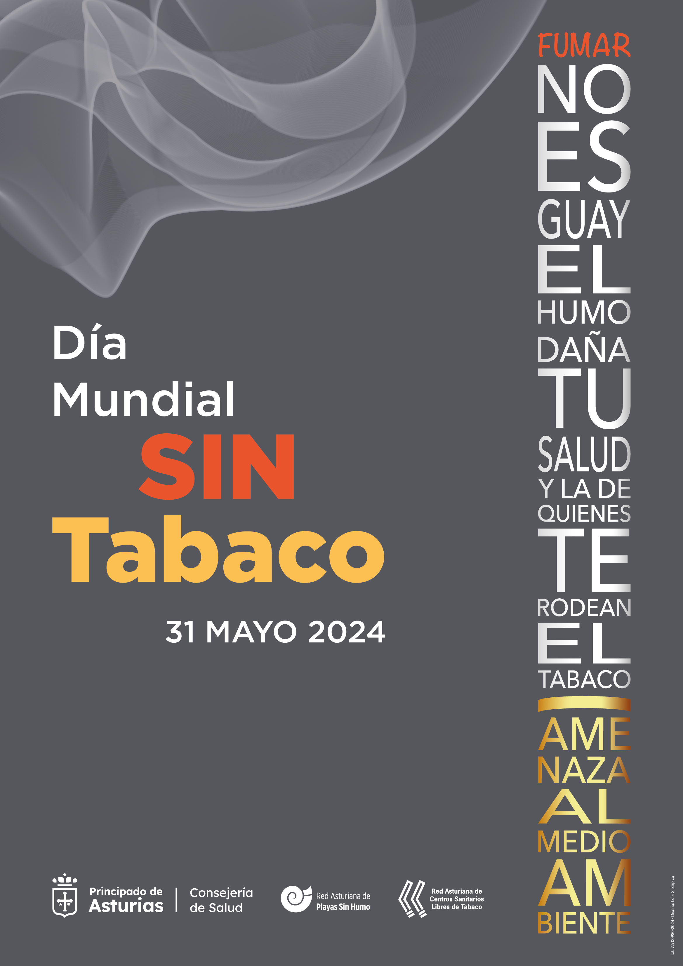 Imagen del artículo El Principado celebrará en Carreño el Día Mundial sin Tabaco para promover una vida sana y respetuosa con el medio ambiente