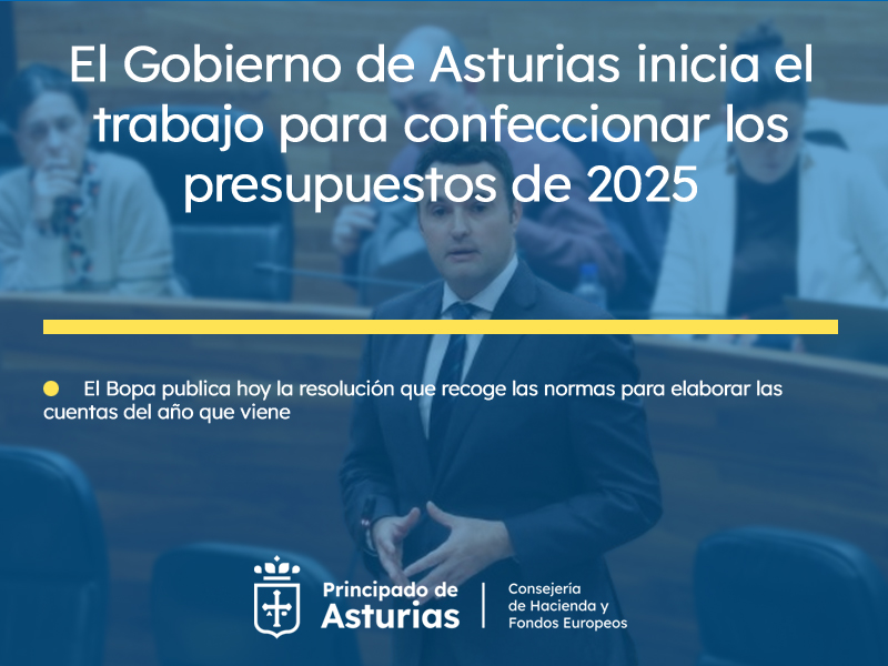 Imagen del artículo El Gobierno de Asturias inicia el trabajo para confeccionar los presupuestos de 2025