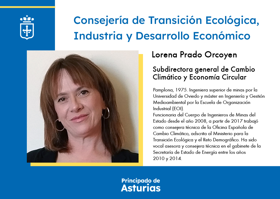 Imagen del artículo La ingeniera Lorena Prado Orcoyen asume la Subdirección General de Cambio Climático y Economía Circular del Gobierno de Asturias