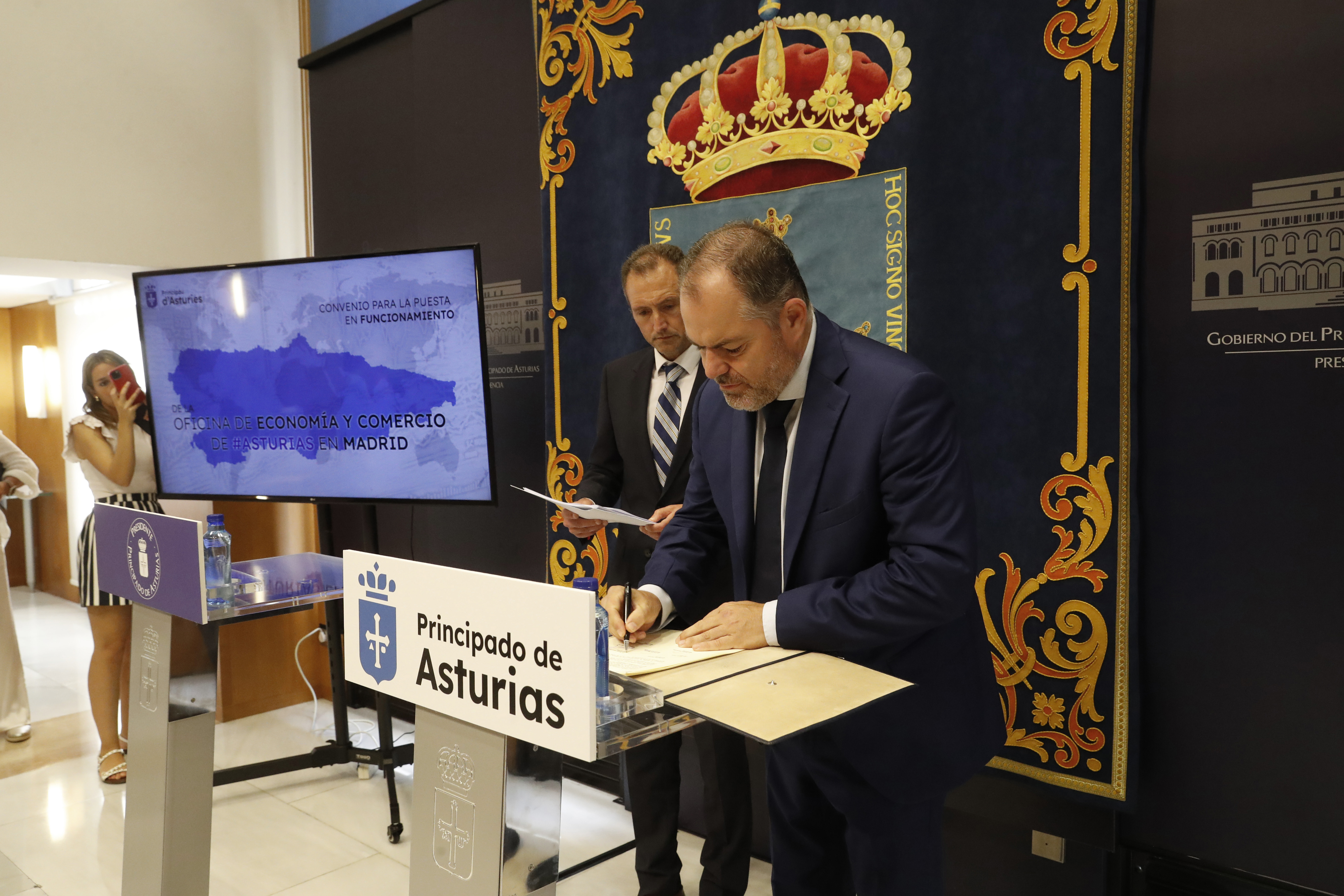 Image 11 of article El presidente asegura que la Oficina de Economía y Comercio de Asturias en Madrid se convertirá en foco de encuentro permanente con la actividad inversora para atraer oportunidades al Principado