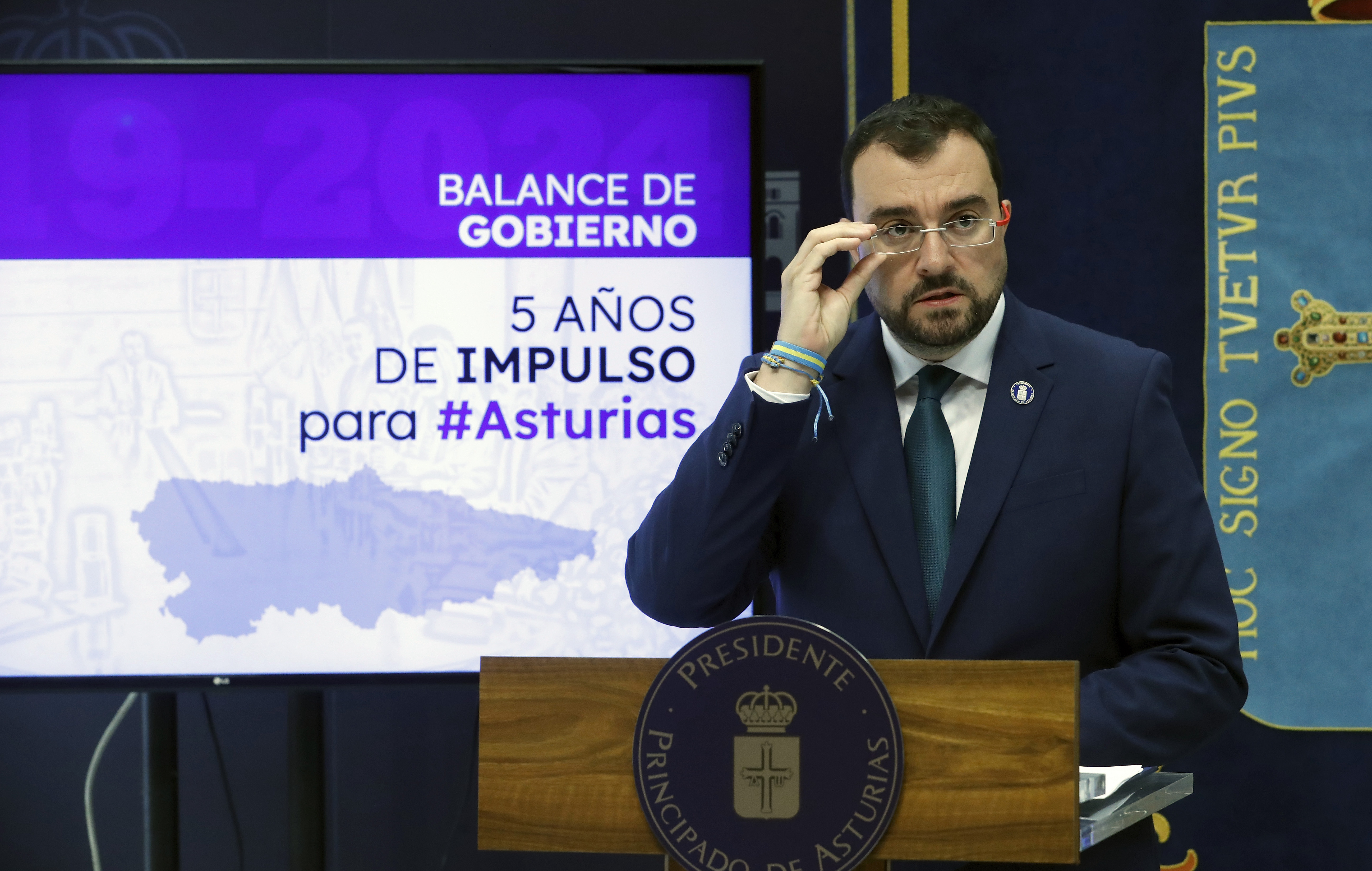 Image 1 of article Barbón hace balance de un lustro de gobierno: Cinco años de hechos que demuestran que Asturias gana