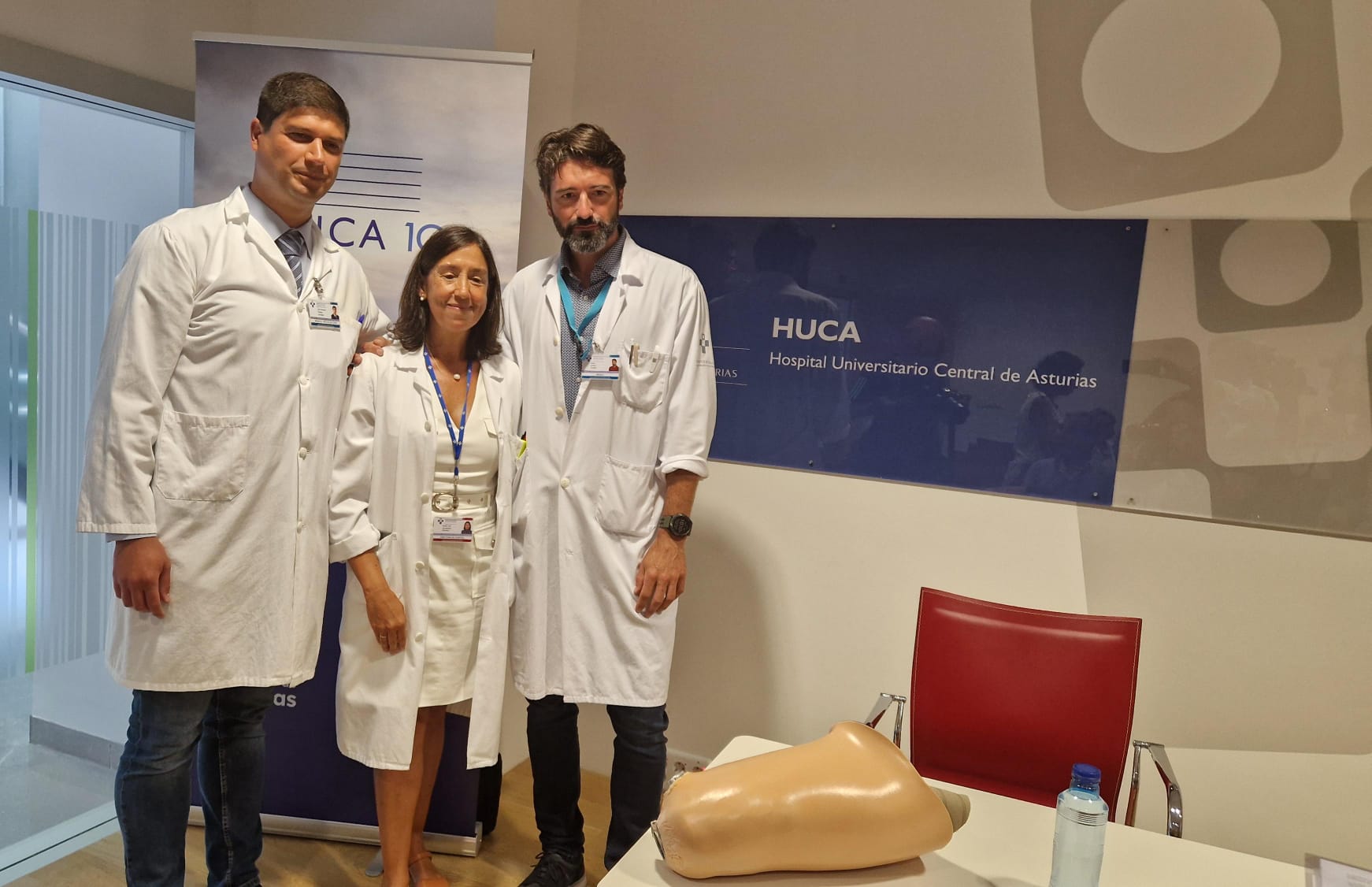 Imagen - El HUCA integra una prótesis en el fémur de un paciente amputado que se ajusta perfectamente con su pierna artificial