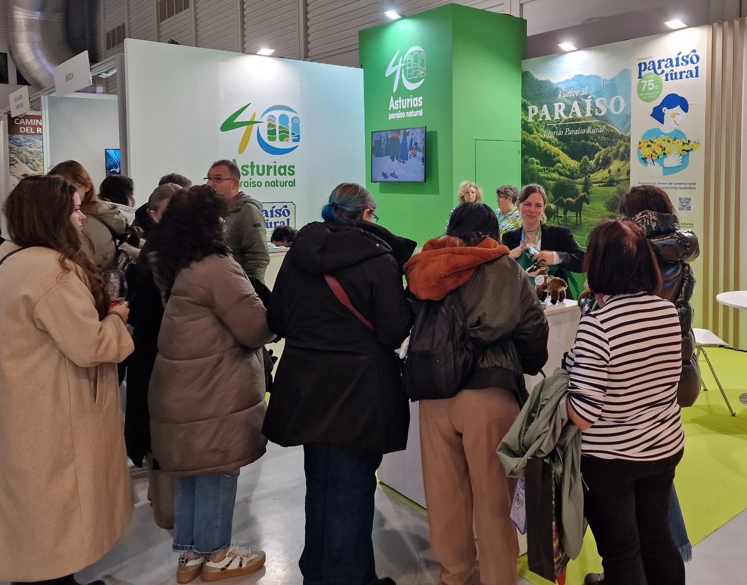 Imagen - Más de 4.000 visitantes de la feria Intur se interesan por la oferta de turismo rural y de naturaleza de Asturias