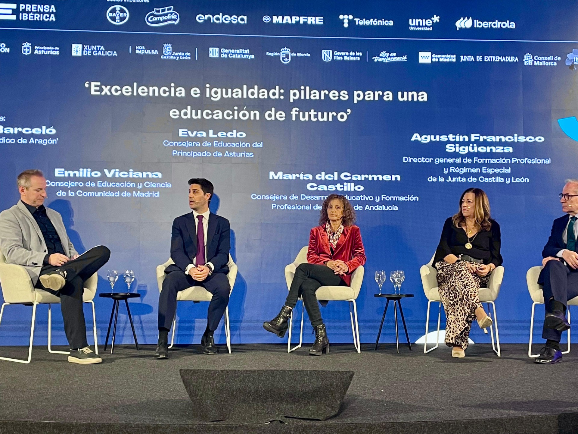 Imagen - Eva Ledo reivindica en Madrid la gratuidad del sistema educativo asturiano, desde Les Escuelines / As Escolías hasta la universidad