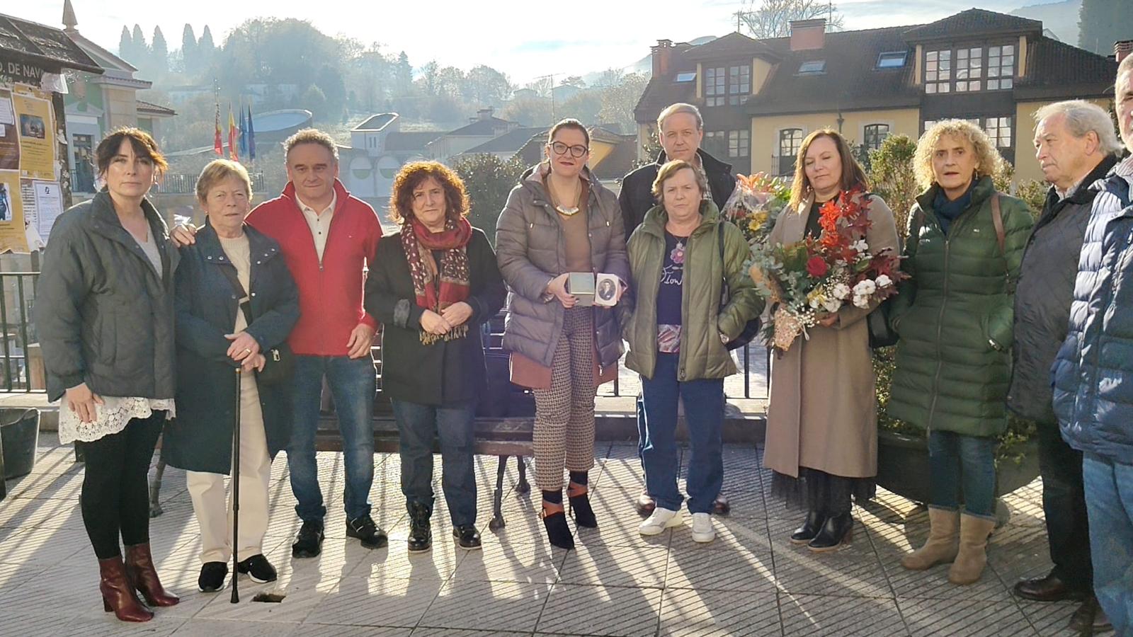 Imagen - Derechos Ciudadanos instala en Nava una piedra de la memoria en homenaje a Plácido Noriega Lago y otras víctimas asturianas del nazismo