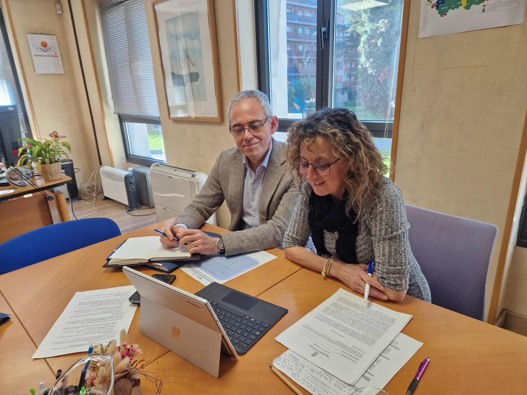 Imagen - Educación redactará un proyecto para sustituir las cubiertas de la planta baja del edificio principal del colegio 'Campiello'