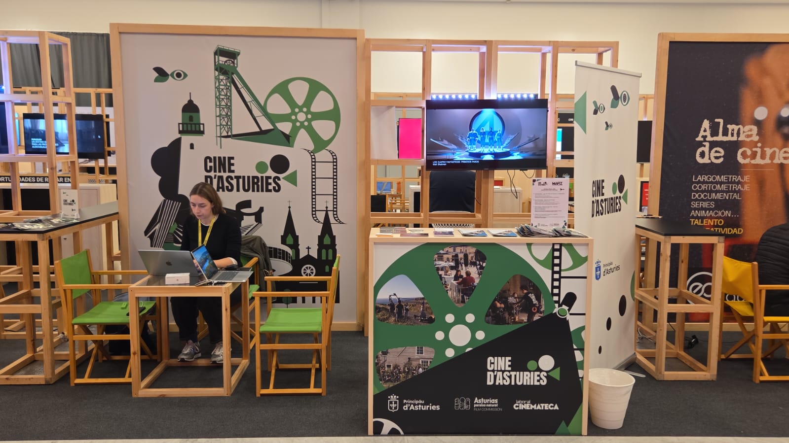 Imagen - Cultura difunde 21 proyectos cinematográficos asturianos en la zona de industria del Festival de Málaga