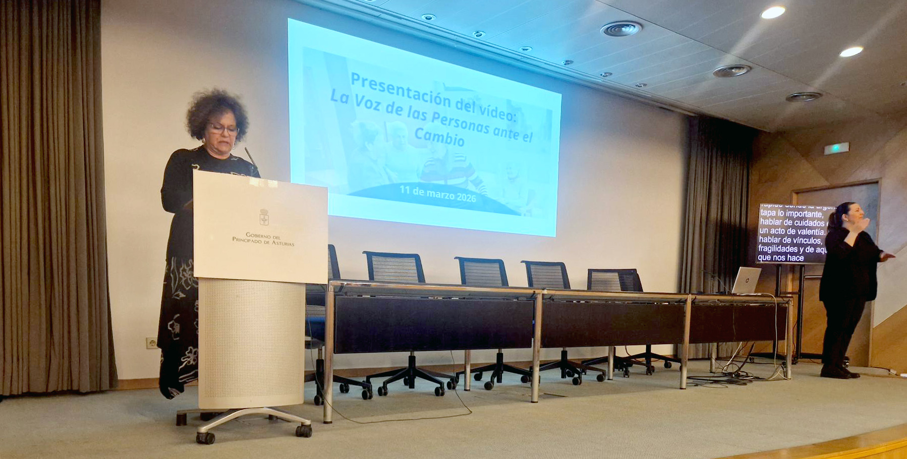 Imagen - El Principado presenta el vídeo 'La voz de las personas ante el cambio', que muestra experiencias del nuevo modelo de cuidados de larga duración