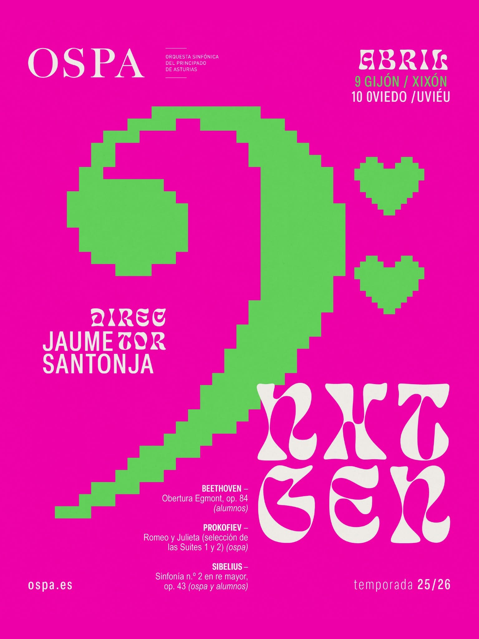 Imagen - La OSPA impulsa el talento joven con una nueva edición del proyecto 'NxtGen', que permite a estudiantes de conservatorio actuar con la orquesta