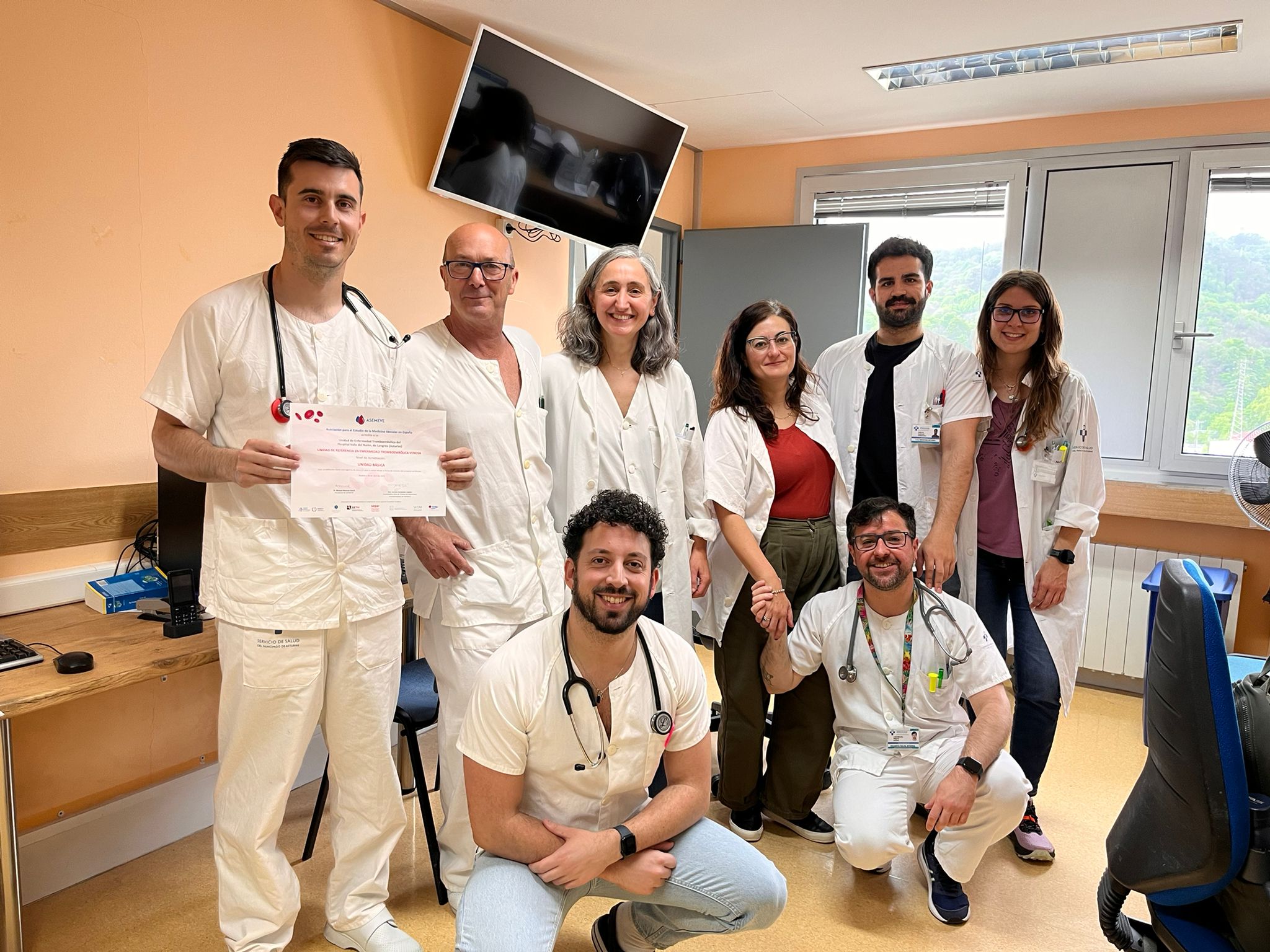Imagen - La Unidad de Enfermedad Tromboembólica del Hospital Valle del Nalón consigue una doble acreditación de calidad en el abordaje de la trombosis venosa