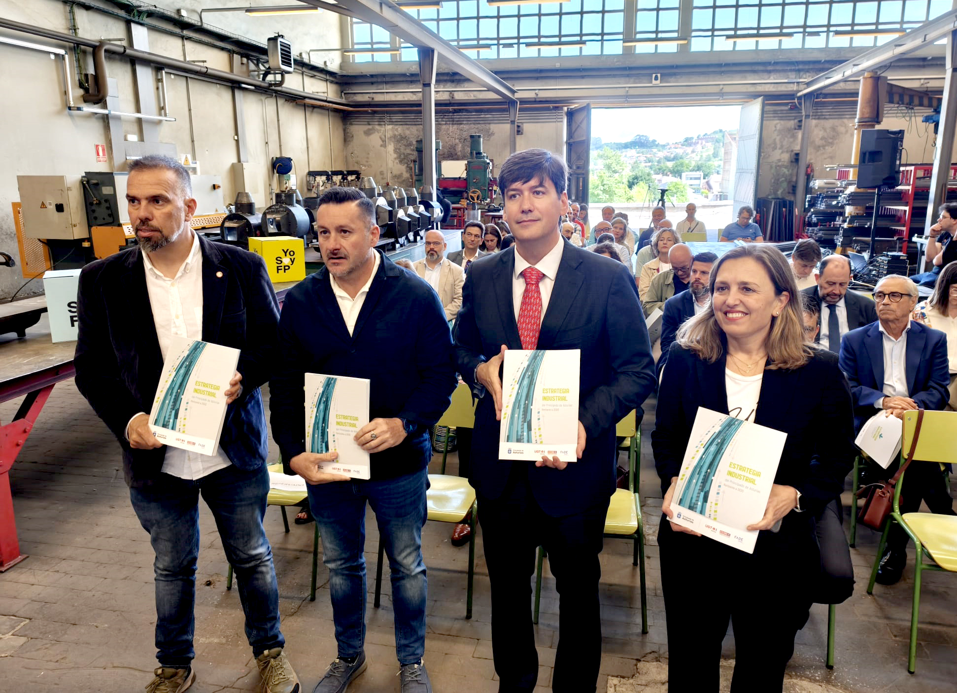 Imagen - El Gobierno de Asturias acuerda con sindicatos y patronal un modelo industrial de futuro que fortalezca el tejido productivo y consolide su competitividad