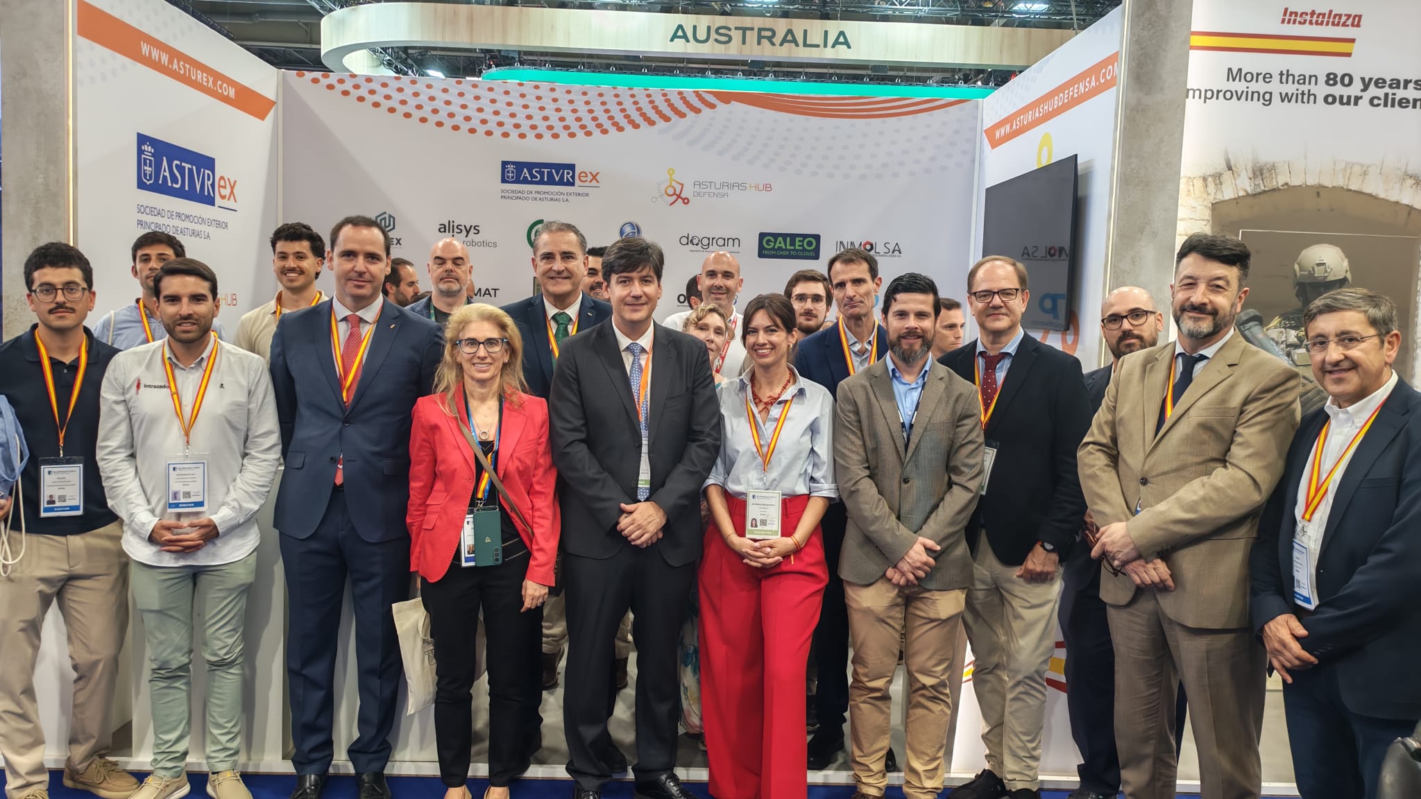 Imagen - El Gobierno de Asturias refuerza la proyección internacional de la industria de defensa con la presencia de 19 empresas en la mayor feria mundial del sector