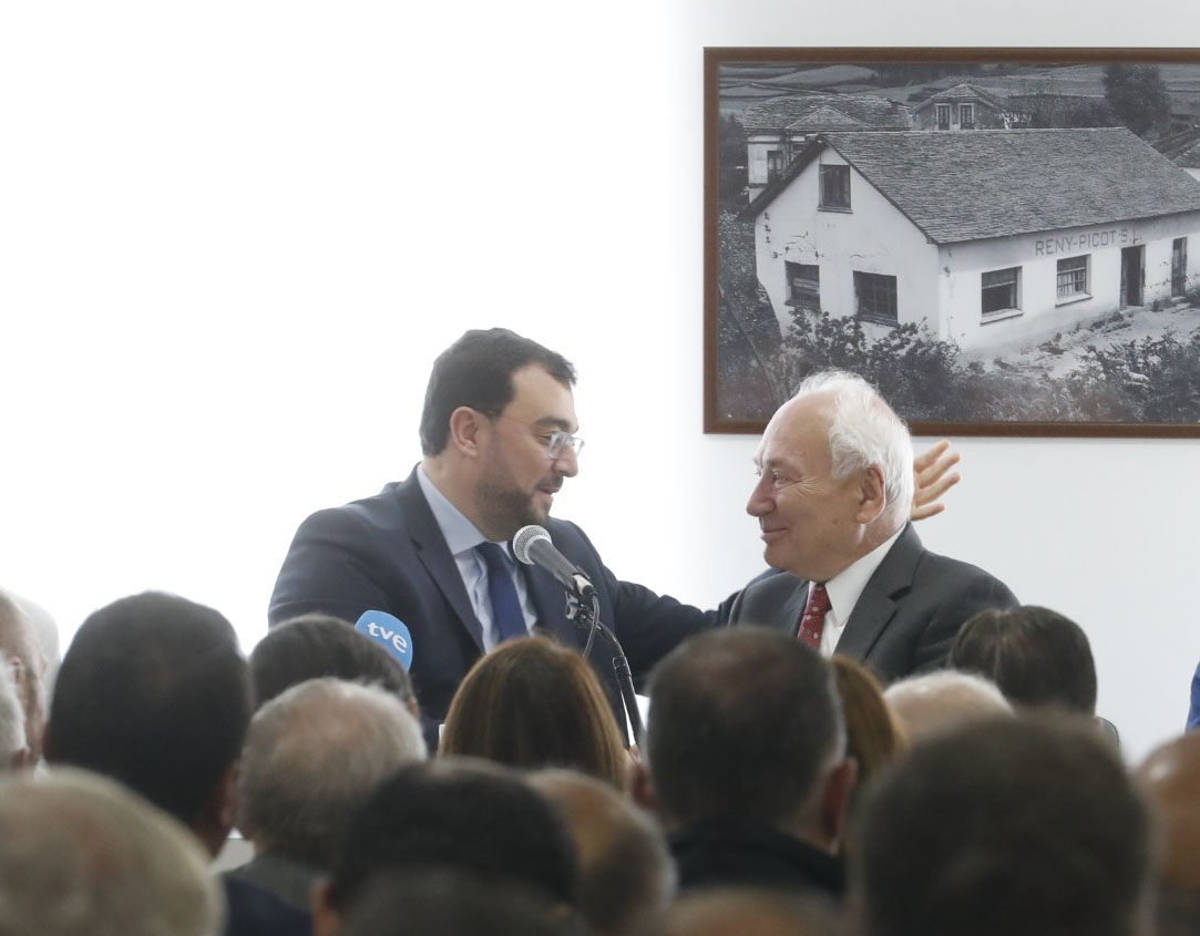 Imagen - El presidente de Industrias Lácteas Asturianas, Francisco Rodríguez, distinguido con la Orden del Mérito Civil a propuesta de Adrián Barbón