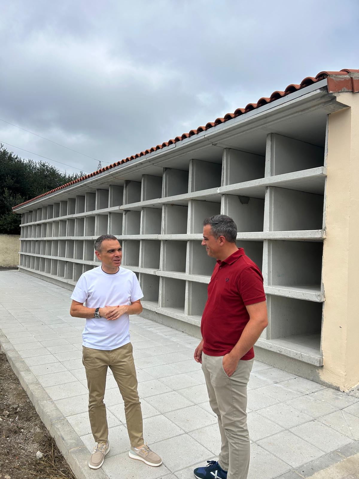 Imagen - Movilidad concluye las obras de ampliación del cementerio de Nuña, en Corvera