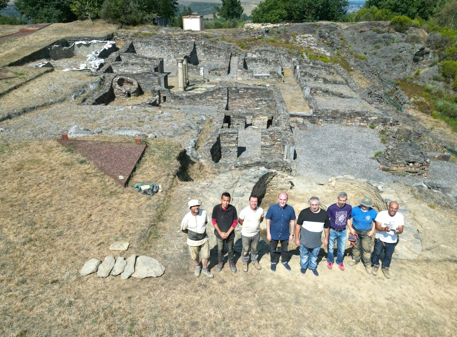 Imagen - La excavación del Chao Samartín descubre una nueva construcción junto a la 'domus' romana reutilizada en época medieval con fines funerarios