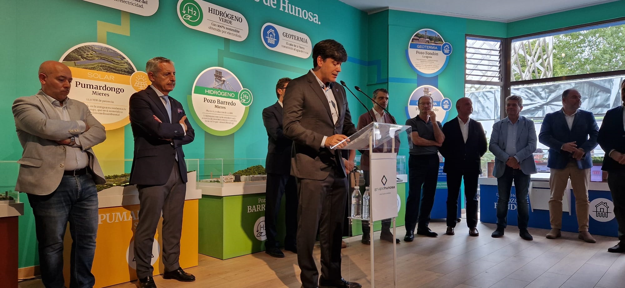 Imagen - El Gobierno de Asturias destaca el papel de Hunosa como motor de la transición energética y la reactivación de las comarcas mineras