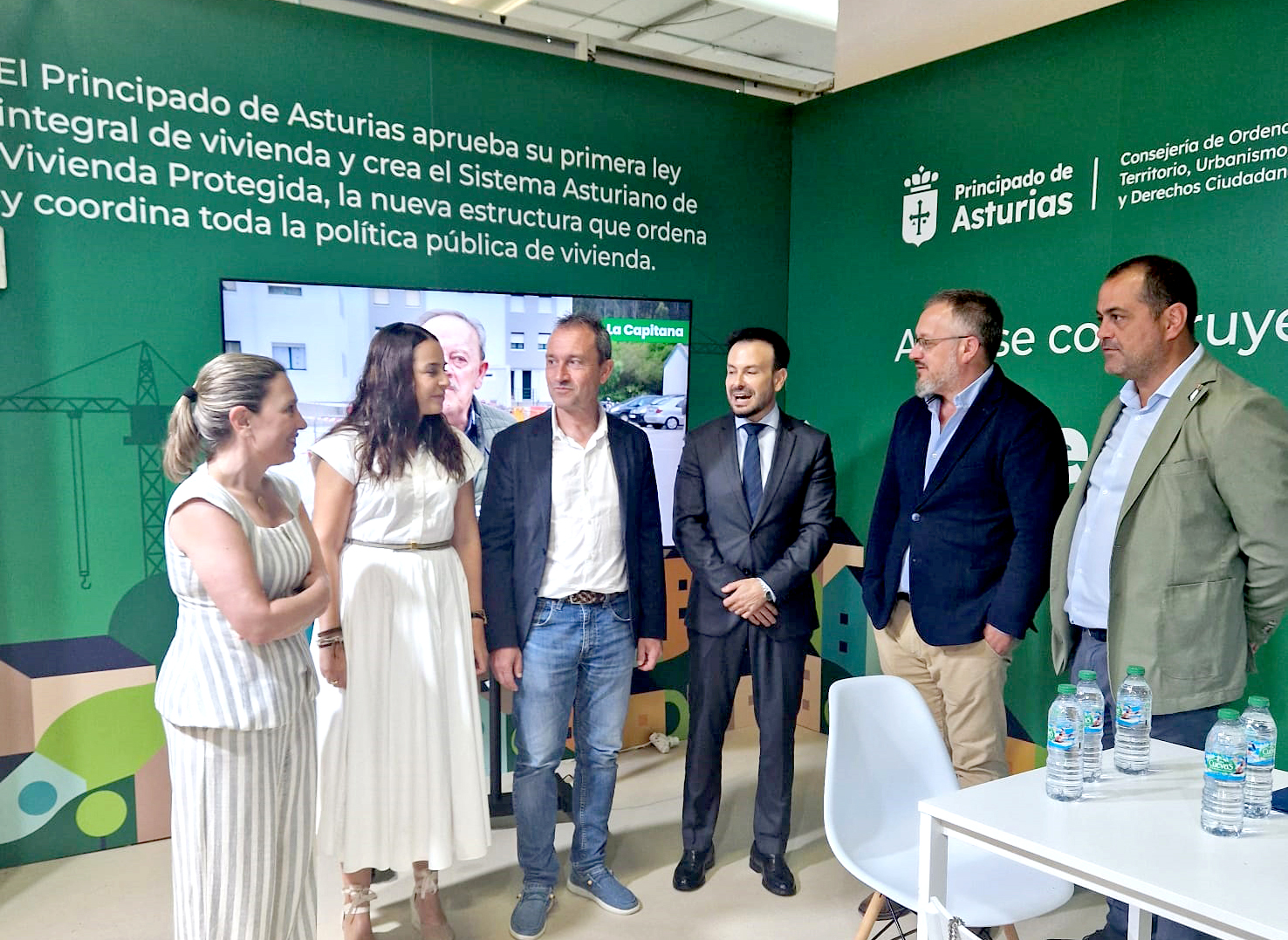 Imagen - Zapico anuncia un acuerdo con la patronal para construir 400 viviendas protegidas