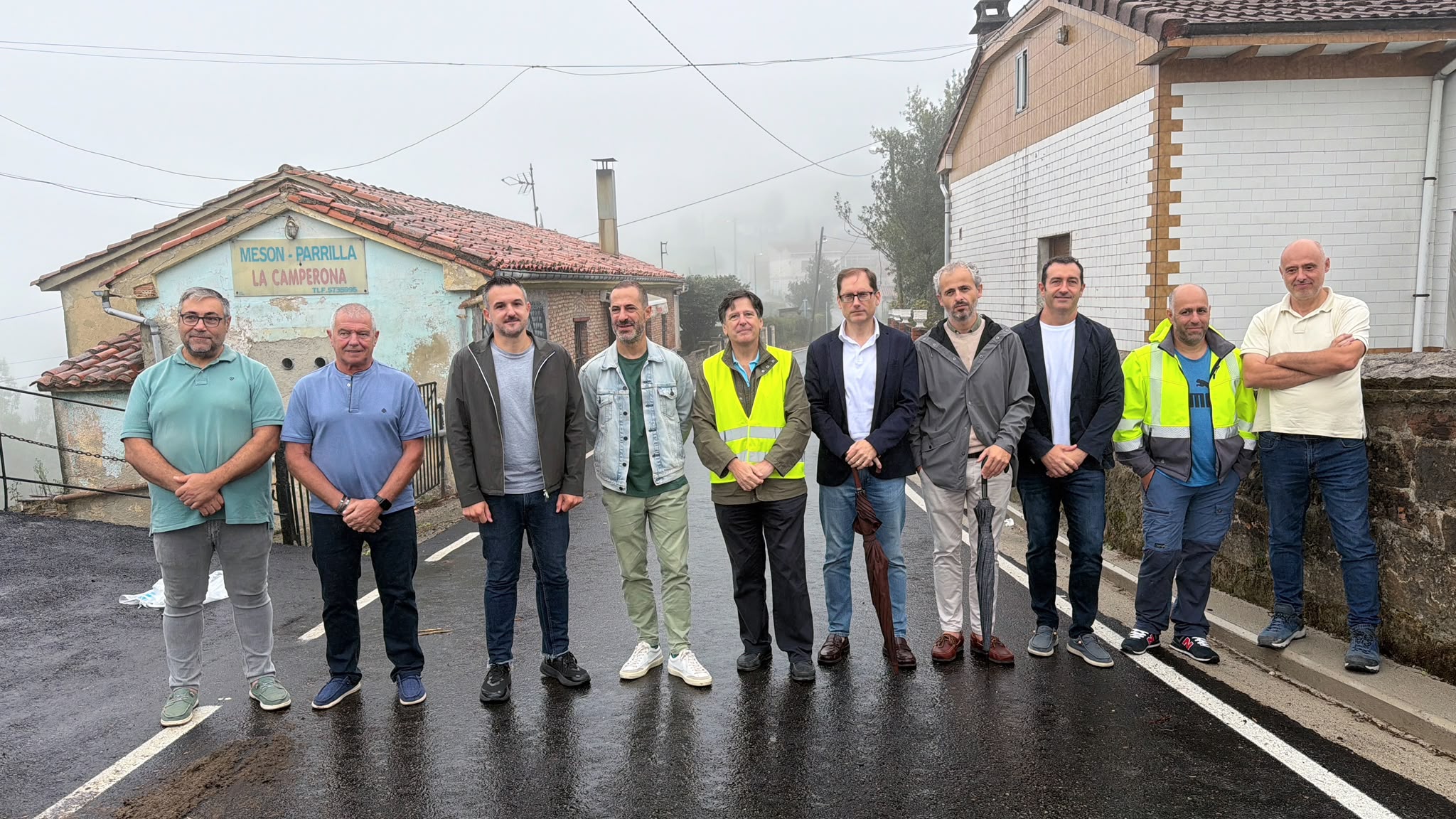 Imagen - Movilidad concluye la reforma integral de la carretera SI-13 entre Candín y La Camperona, en Siero, con un coste de 933.000 euros