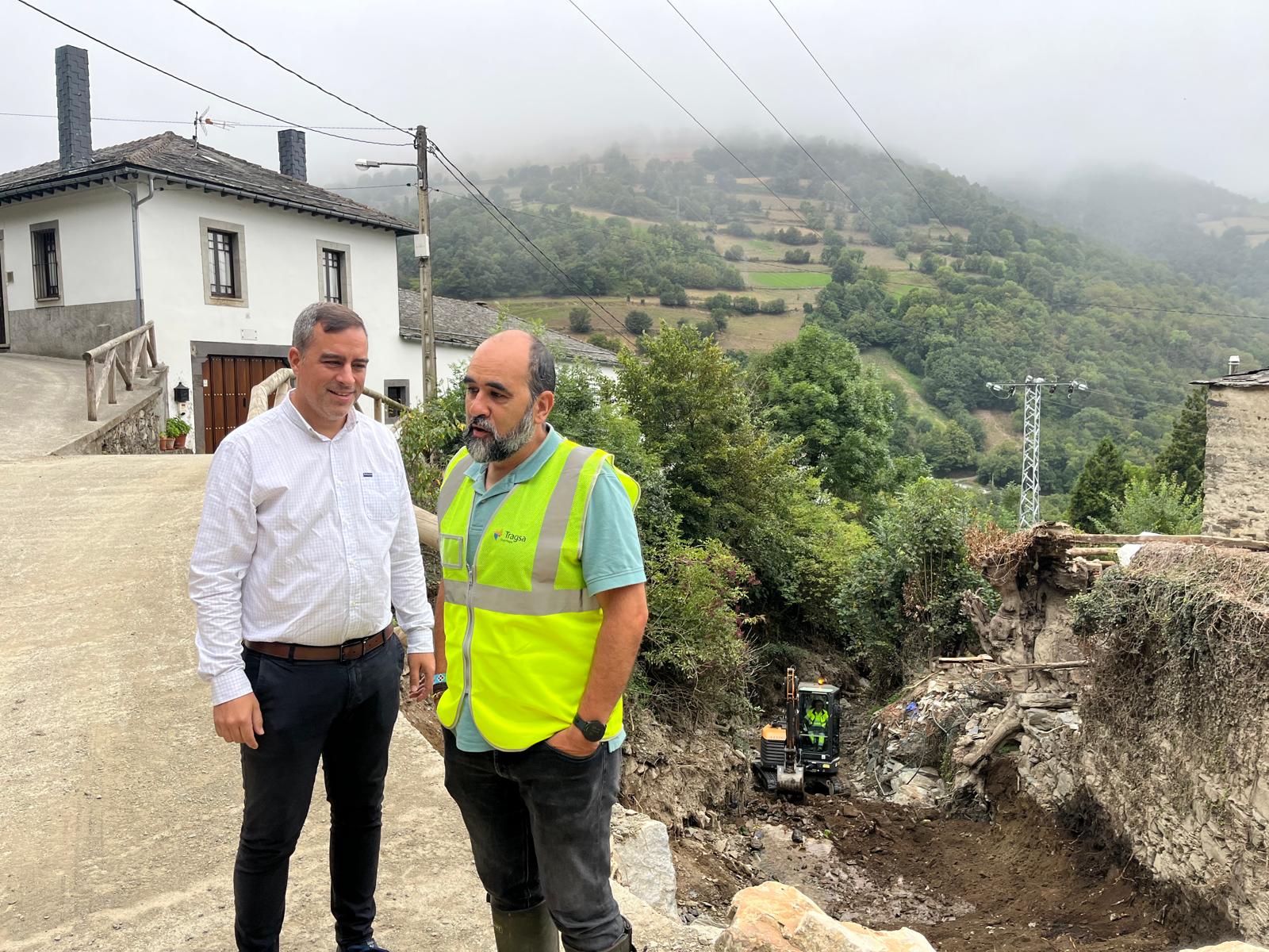 Imagen - El Gobierno de Asturias repara los daños ocasionados por las lluvias torrenciales en infraestructuras municipales de Cangas del Narcea