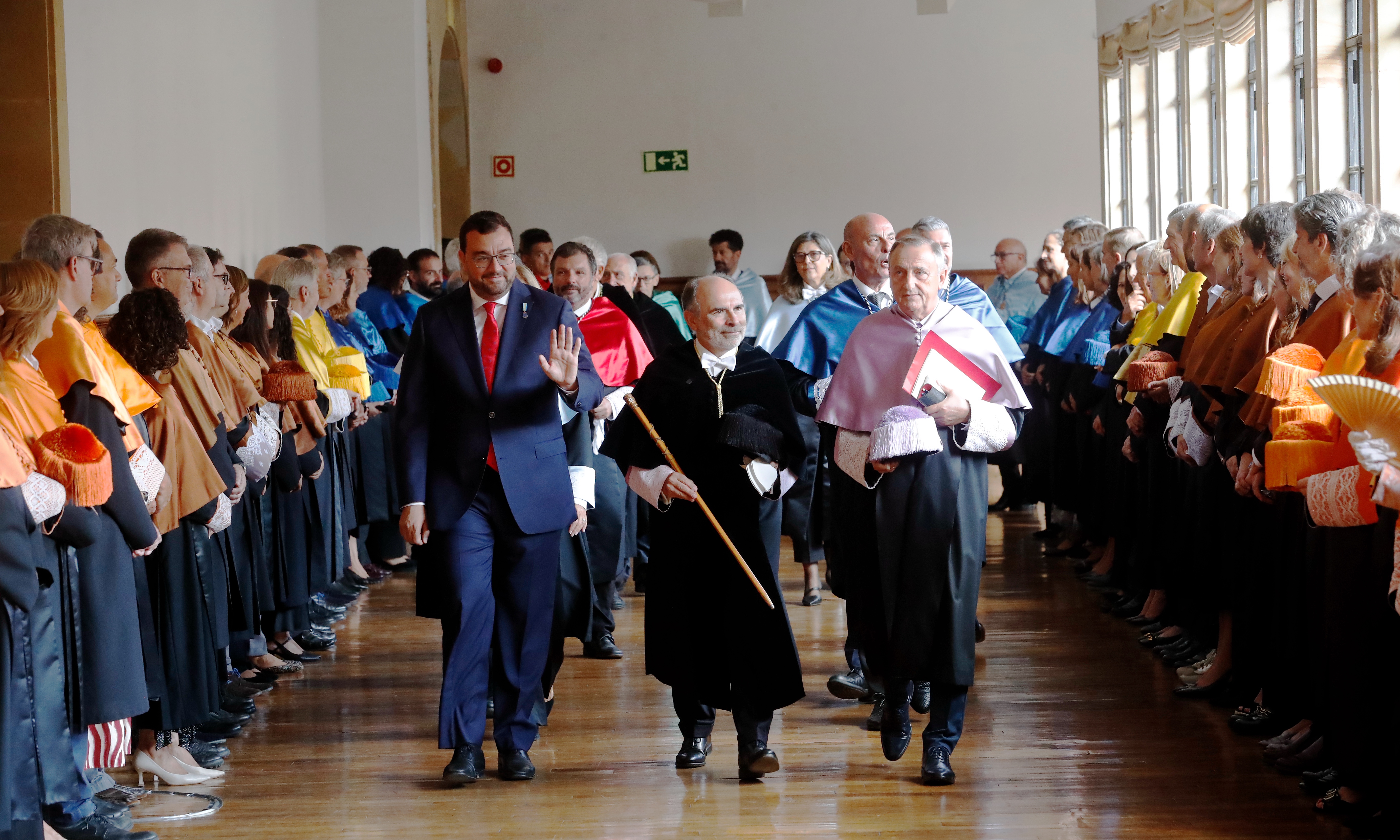 Imagen - Barbón destaca la gratuidad de la matrícula como prueba del compromiso del Gobierno del Principado con la Universidad de Oviedo
