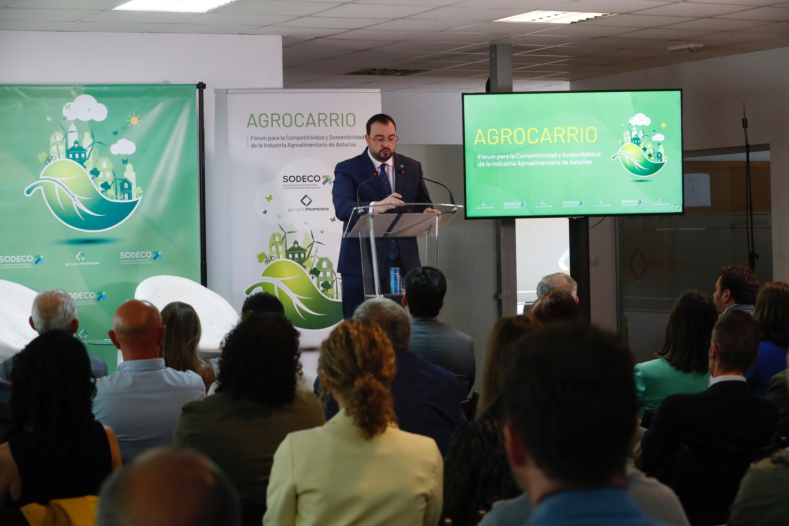 Imagen - Intervención del presidente del Principado en AgroCarrio Fórum para la Competitividad y Sostenibilidad